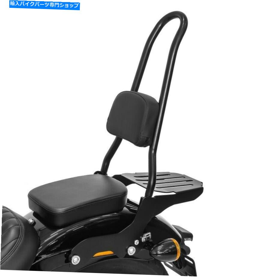 シーシーバー sissy bar csxl w。 Harley-Davidson Softail 18-21 Black Sissy bar CSXL w. luggage rack for Harley-Davidson Softail 18-21 black【並行輸入品】