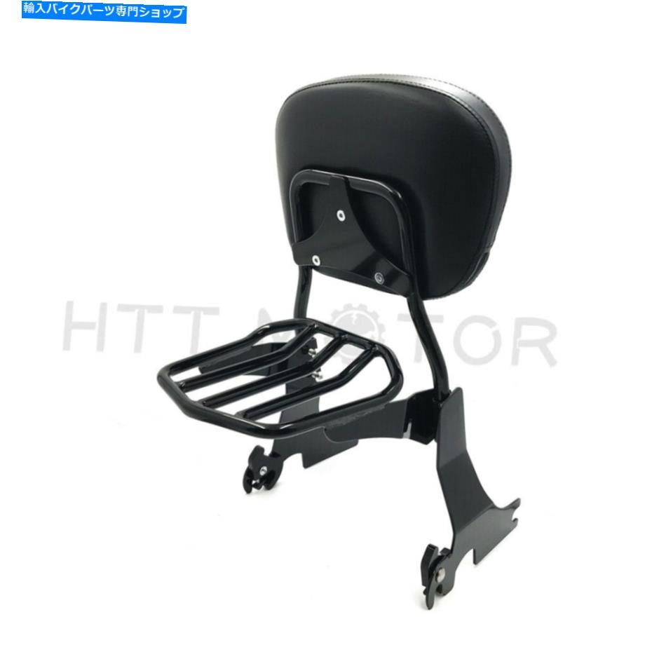 シーシーバー ハーレースポーツスターXL 883 1200 2004-2017のための低いSissy Barの背もたれ＆荷物ラック Low Sissy Bar Backrest & Luggage Rack For Harley Sportster XL 883 1200 2004-2017【並行輸入品】