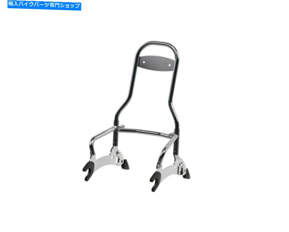 シーシーバー インドのOEMの鋼鉄14 inクイックリリースの乗客のSissy Bar、Chrome P / N 2879737-156 INDIAN OEM STEEL 14IN QUICK RELEASE PASSSENGER SISSY BAR, CHROME P/N 2879737-156【並行輸入品】