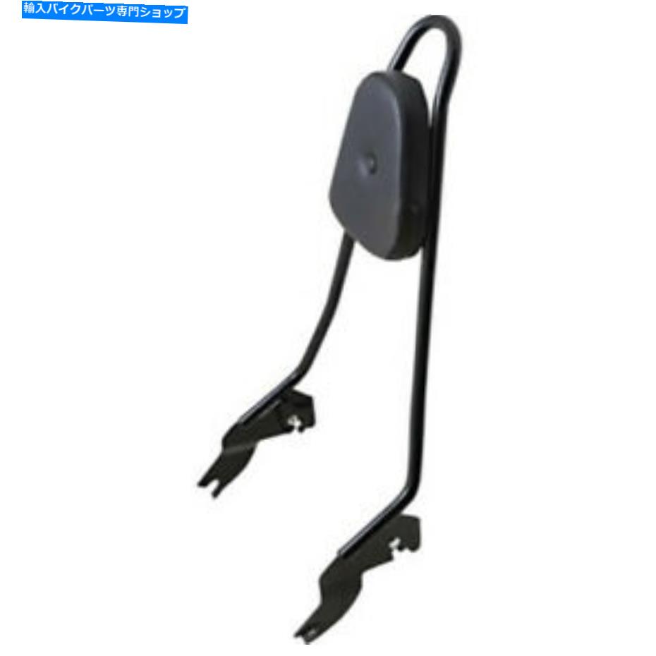 シーシーバー マザーウェル光沢ブラッククイックデタッチ可能24 Sissy Bar Padバックレストハーレーツーリング Motherwell Gloss Black Quick Detachable 24 Sissy Bar Pad Backrest Harley Touring【並行輸入品】