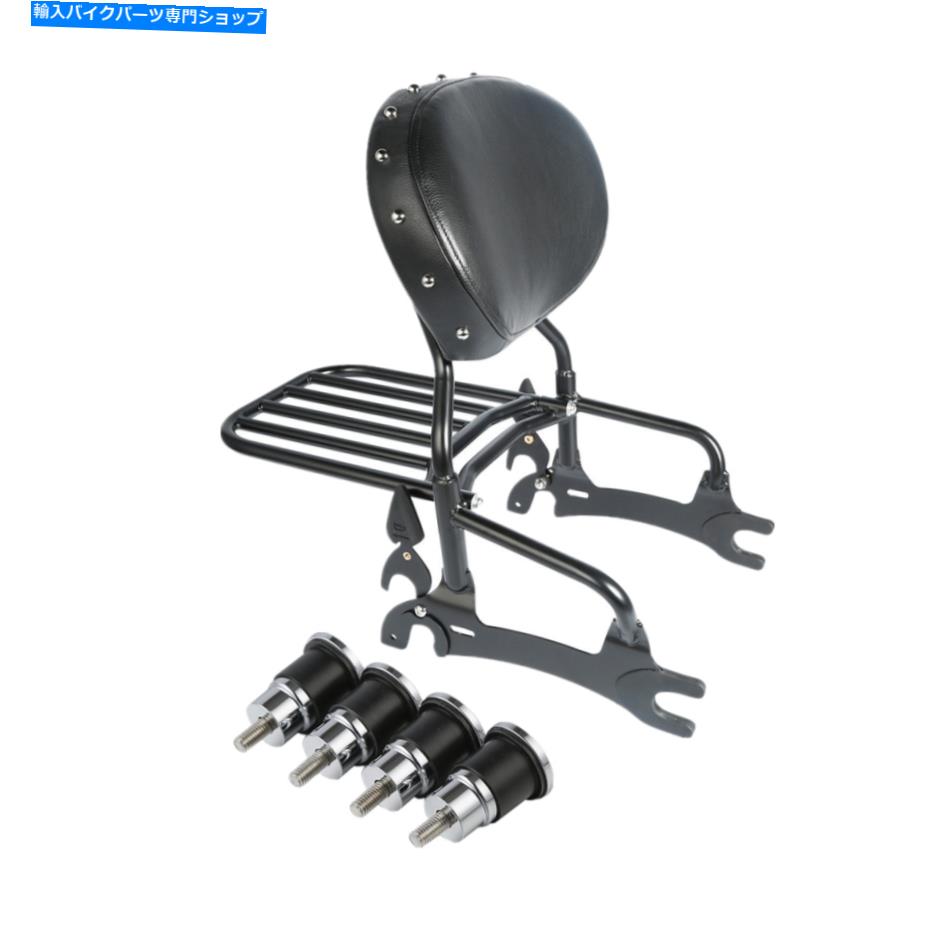 シーシーバー 背もたれのSissy Bar＆Releaseスプールはインドのチーフクラシックビンテージ14-18のためのフィット Backrest Sissy Bar & Release Spools Fit For Indian Chief Classic Vintage 14-18【並行輸入品】