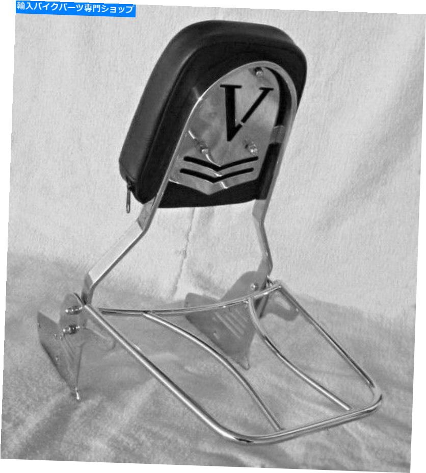 シーシーバー ホンダVTX 1800レトロ＆ツーリング旅客バックレスト/ Sissy Bar +荷物ラック HONDA VTX 1800 RETRO & TOURING PASSENGER BACKREST / SISSY BAR + LUGGAGE RACK【並行輸入品】｜Us Custom Parts Shop USDM
