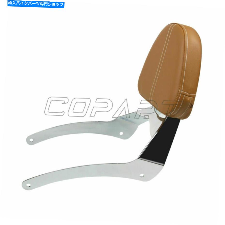 シーシーバー インドのスカウトのための背もたれの茶色のパッドキットのクロムそばのバー15-18 616 - 18 Chrome Sissy Bar with Backrest Brown Pad Kit For Indian Scout 15-18 Sixty 16-18【並行輸入品】