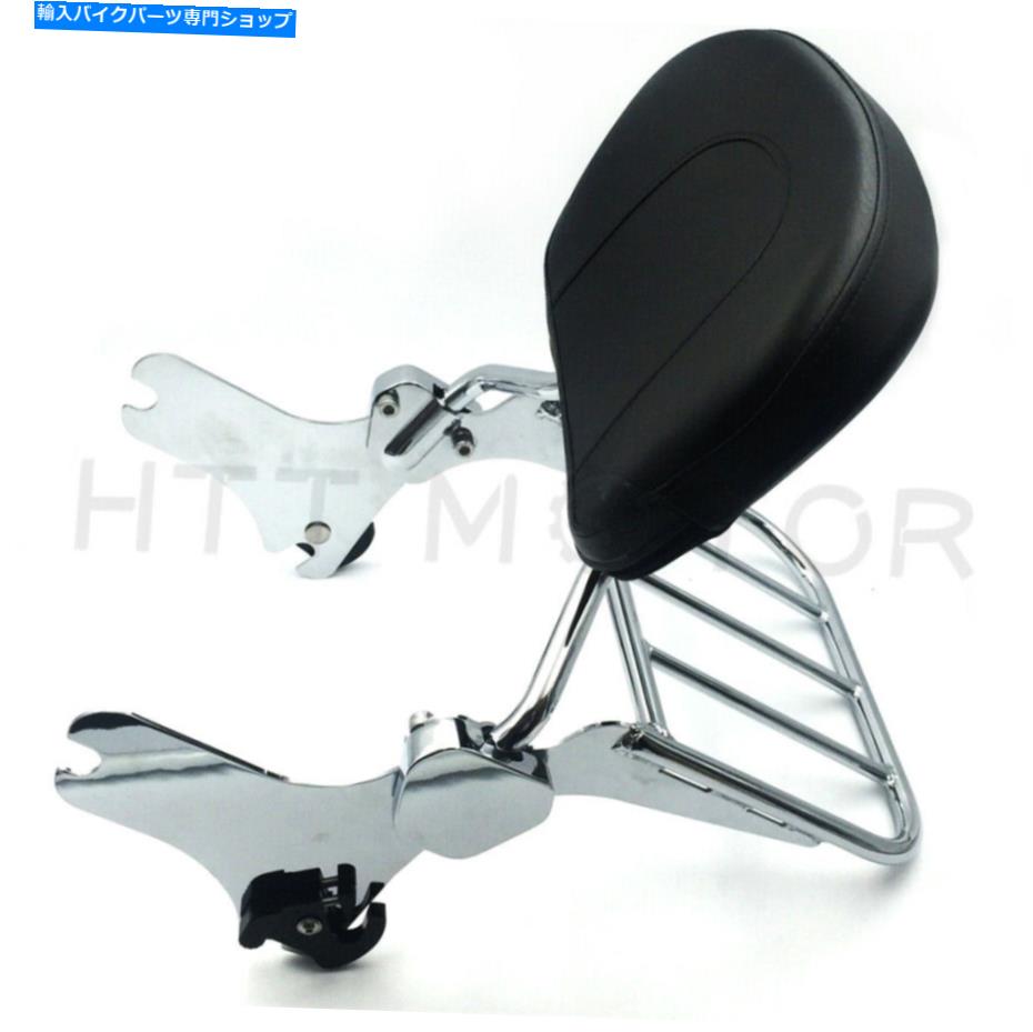 シーシーバー 荷物ラック＆ドッキングハードウェアキットハーレーツーリング97-08バックレスト・シシバーバー Luggage Rack & Docking Hardware Kits For Harley Touring 97-08 Backrest Sissy Bar【並行輸入品】