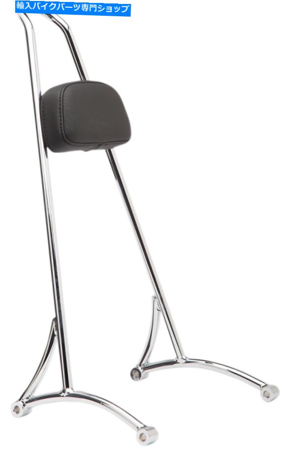 シーシーバー バリーブランド - B13-1505C - Sissy Bar、20 In。背の高い - クロムハーレー - ダビッドソン脂肪ボブ Burly Brand - B13-1505C - Sissy Bar, 20in. Tall - Chrome Harley-Davidson Fat Bob【並行輸入品】｜Us Custom Parts Shop USDM