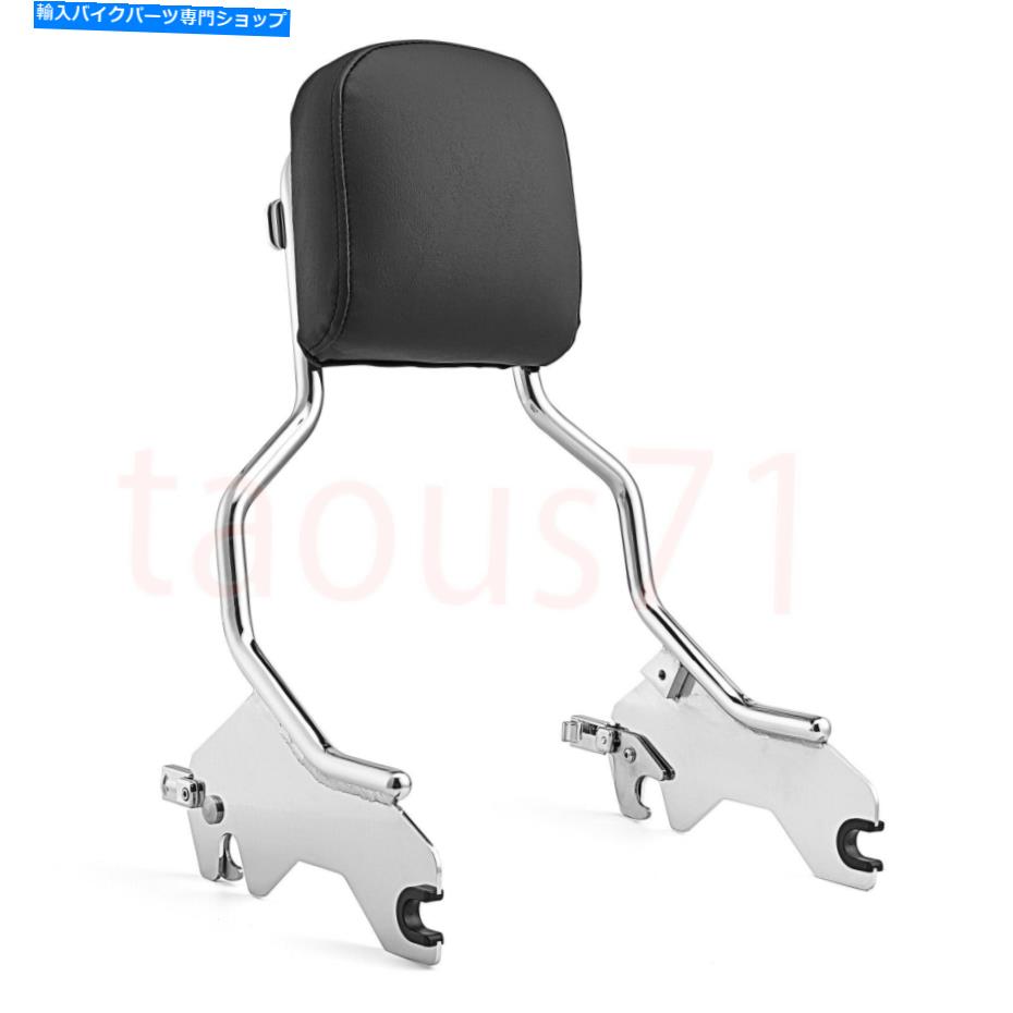 シーシーバー フィット18+ハーレーローライダーFlsbクイックリリーススタンダード背もたれSissy Bar Polished Fit 18+ Harley Low Rider FLSB Quick Release Standard Backrest Sissy Bar Polished【並行輸入品】