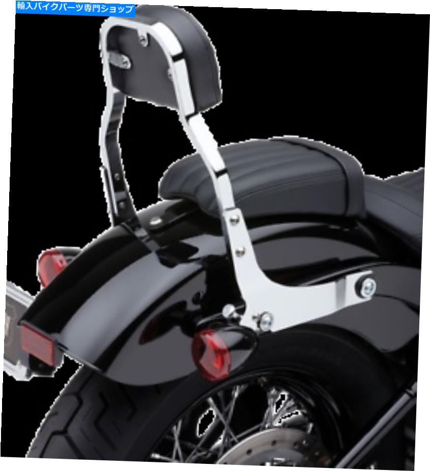 シーシーバー COBRA 602-2022取り外し可能なSissy Bar Backrest W / PAD - ミニスクエア - クロム Cobra 602-2022 Detachable Sissy Bar Backrest w/ Pad - Mini Square - Chrome【並行輸入品】