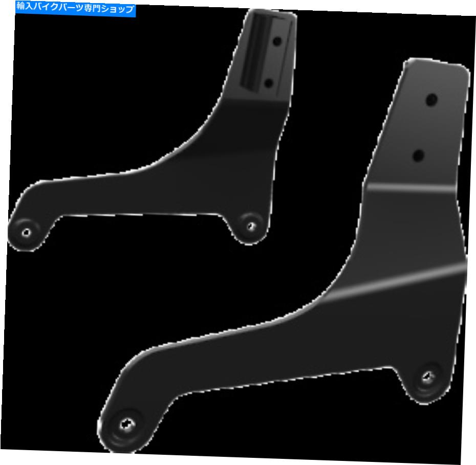 シーシーバー Drag Specialties Black Round Sissy Barサイドプレート - アメリカメイド1504-0069 Drag Specialties Black Round Sissy Bar Side Plates - USA Made 1504-0069【並行輸入品】 42,131円
