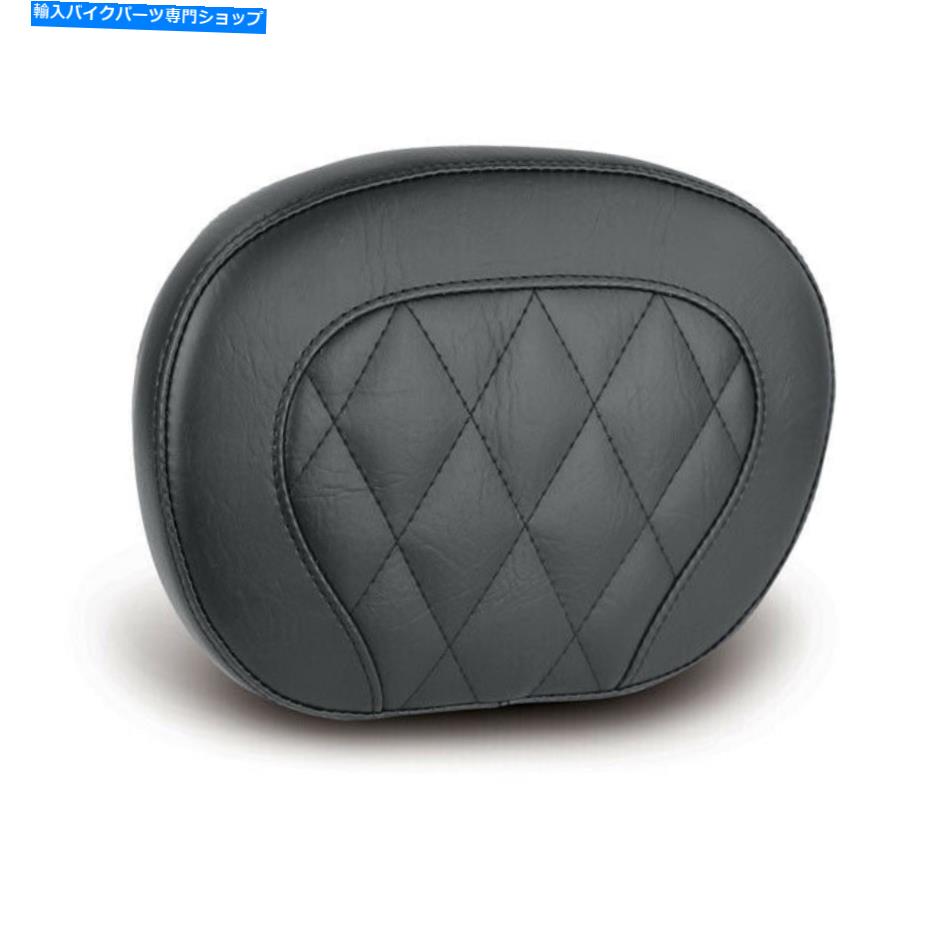 シーシーバー Mustang Setback Diamond Sissybar PAD、ブラック9x12 "、ハーレー - ダビッドソン MUSTANG Setback Diamond Sissybar Pad, Black 9x12 ", For Harley-Davidson【並行輸入品】|Us Custom Parts Shop USDM