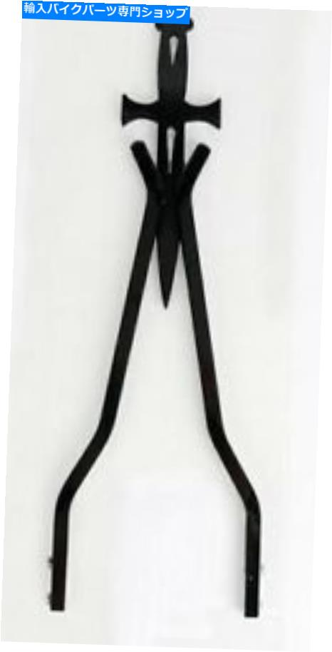 シーシーバー Sissy Bar Stick - 18 In DaggertudeスタイルサイクルビジョンブラックCV-8012B Sissy Bar Stick - 18in Daggertude Style Cycle Visions Black CV-8012B【並行輸入品】 45,372円