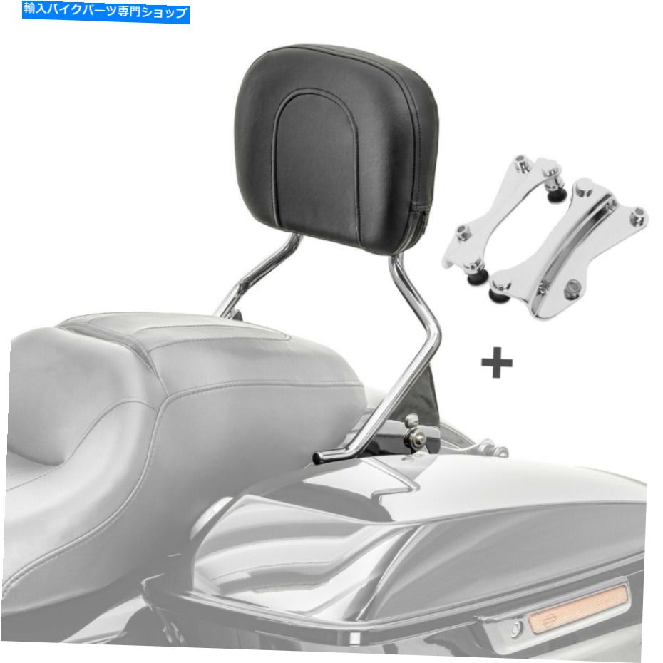 シーシーバー ハーレーロードキング09-13クロムのためのSissy Bar +ドッキングキット Sissy Bar + Docking Kit for Harley Road King 09-13 chrome【並行輸入品】|Us Custom Parts Shop USDM