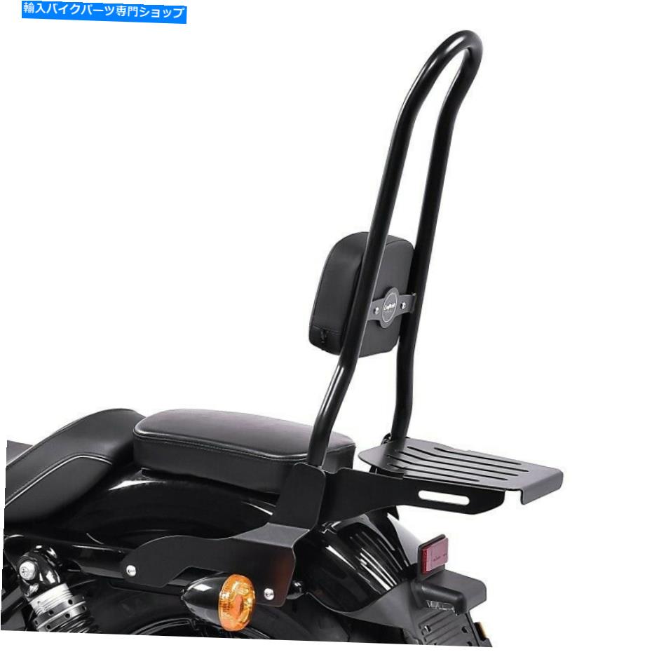 シーシーバー Sissy Bar CSXLのハーリースポーツスター1200ロー07-09荷物ラックブラック Sissy bar CSXL Fix for Harley Sportster 1200 Low 07-09 with luggage rack black【並行輸入品】