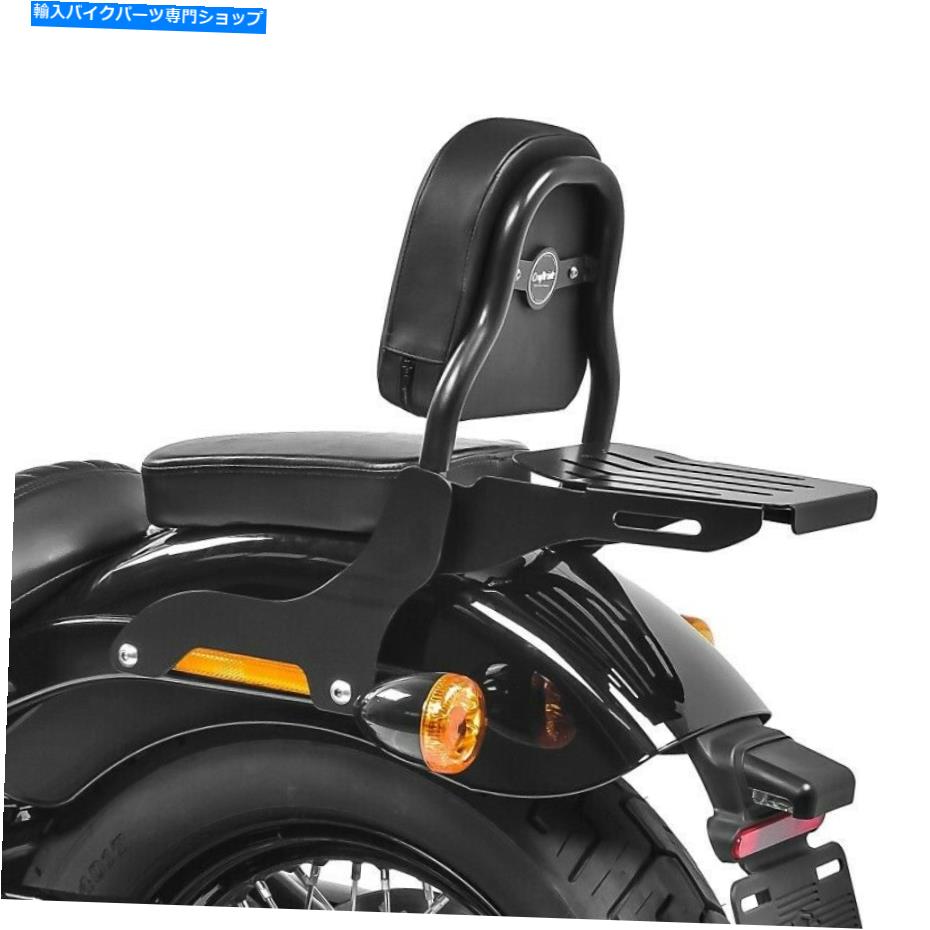 シーシーバー Sissy Bar CSS Harley Softail Street Bob 18-20荷物ラックブラック Sissy bar CSS Fix for Harley Softail Street Bob 18-20 luggage rack black【並行輸入品】