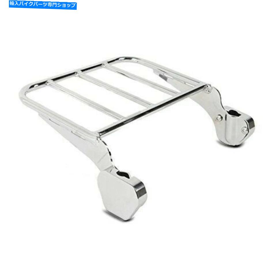 シーシーバー ハーレーエレクトラグライドスタンダード97-08クロムのためのSissy Barのための荷物ラック Luggage Rack for Sissy Bar for Harley Electra Glide Standard 97-08 chrome【並行輸入品】｜Us Custom Parts Shop USDM 43,009円
