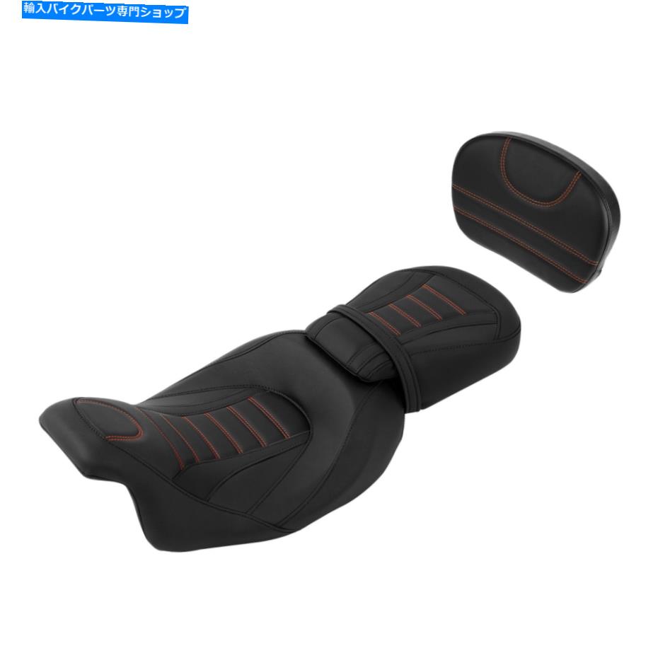 シーシーバー 運転席旅客席Sissyバーフィットハーレーツーリングエレクトラグライド09-21ブラック Driver Passenger Seat Sissy Bar Fit For Harley Touring Electra Glide 09-21 Black【並行輸入品】