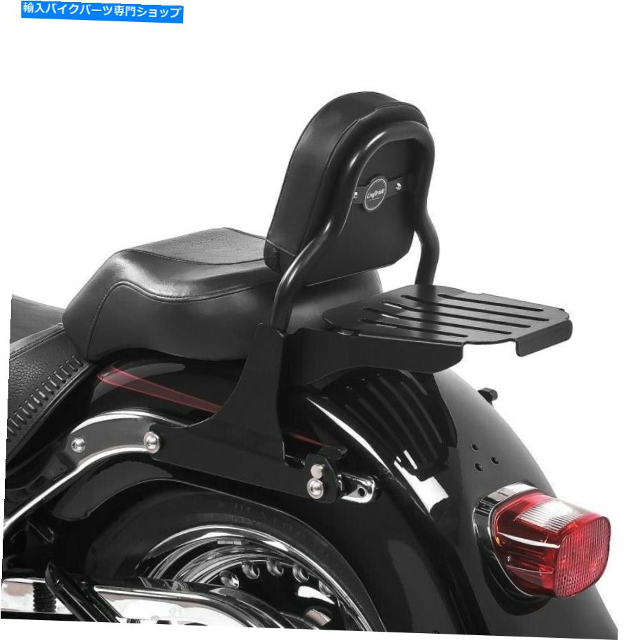 シーシーバー ハーレーダビッドソンファットボーイ07-17 CSSブラック Sissy bar with luggage rack for Harley Davidson Fat Boy 07-17 CSS black【並行輸入品】|Us Custom Parts Shop USDM