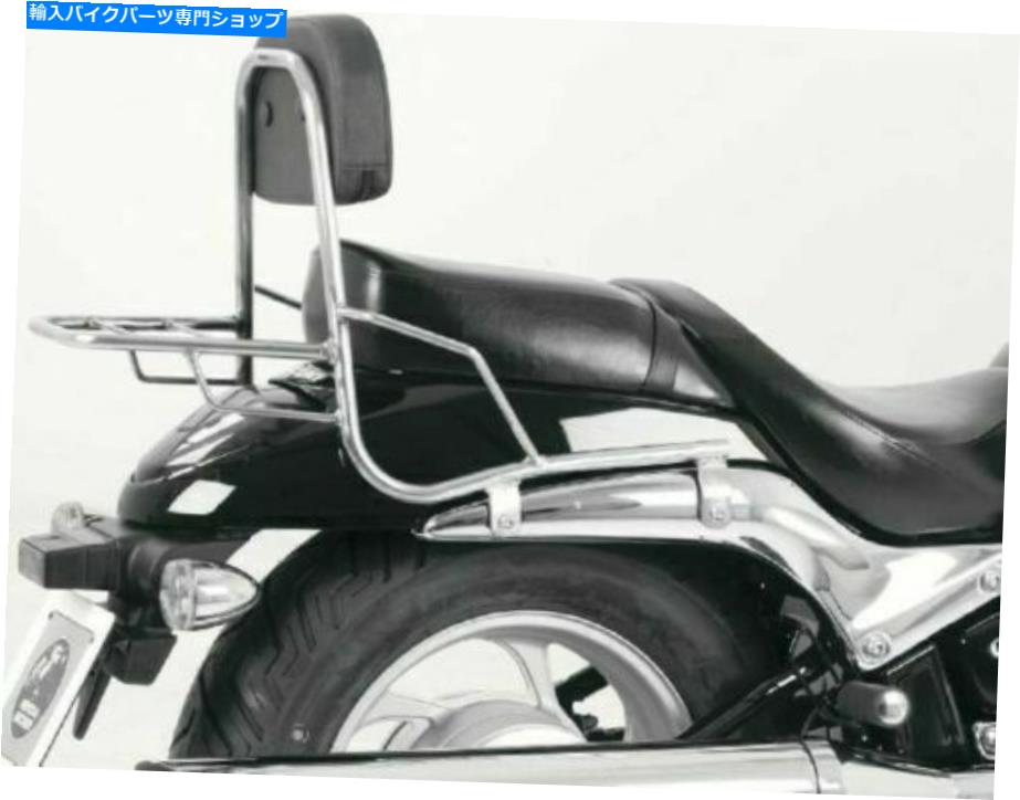 シーシーバー 鈴木M800侵入者Sissybar with rack - Hepco＆Beckerによるクロム（2010年から） Suzuki M800 Intruder Sissybar with Rack - Chrome BY HEPCO & BECKER (From 2010)【並行輸入品】