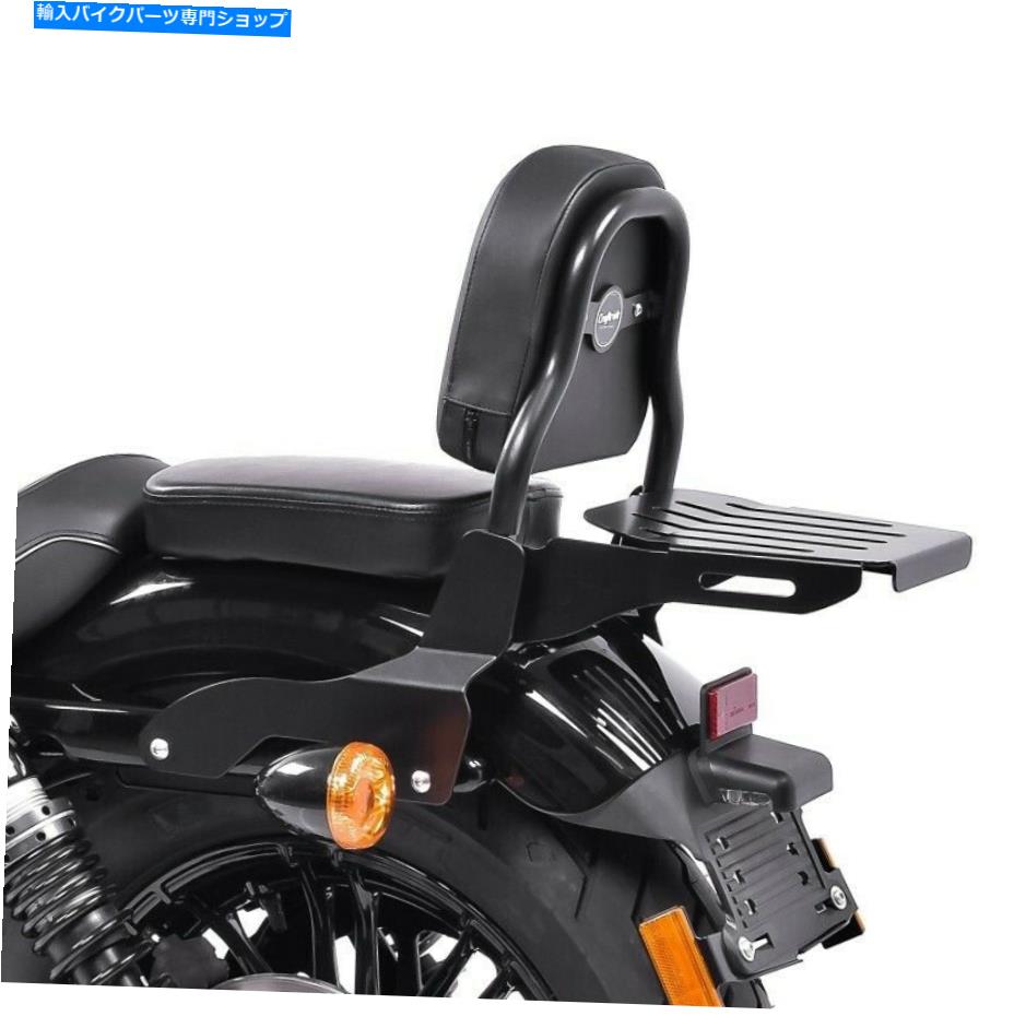 シーシーバー Sissy Bar CSS Harley Sportster 883カスタム04-10荷物ラックブラック Sissy bar CSS Fix for Harley Sportster 883 Custom 04-10 with luggage rack black【並行輸入品】