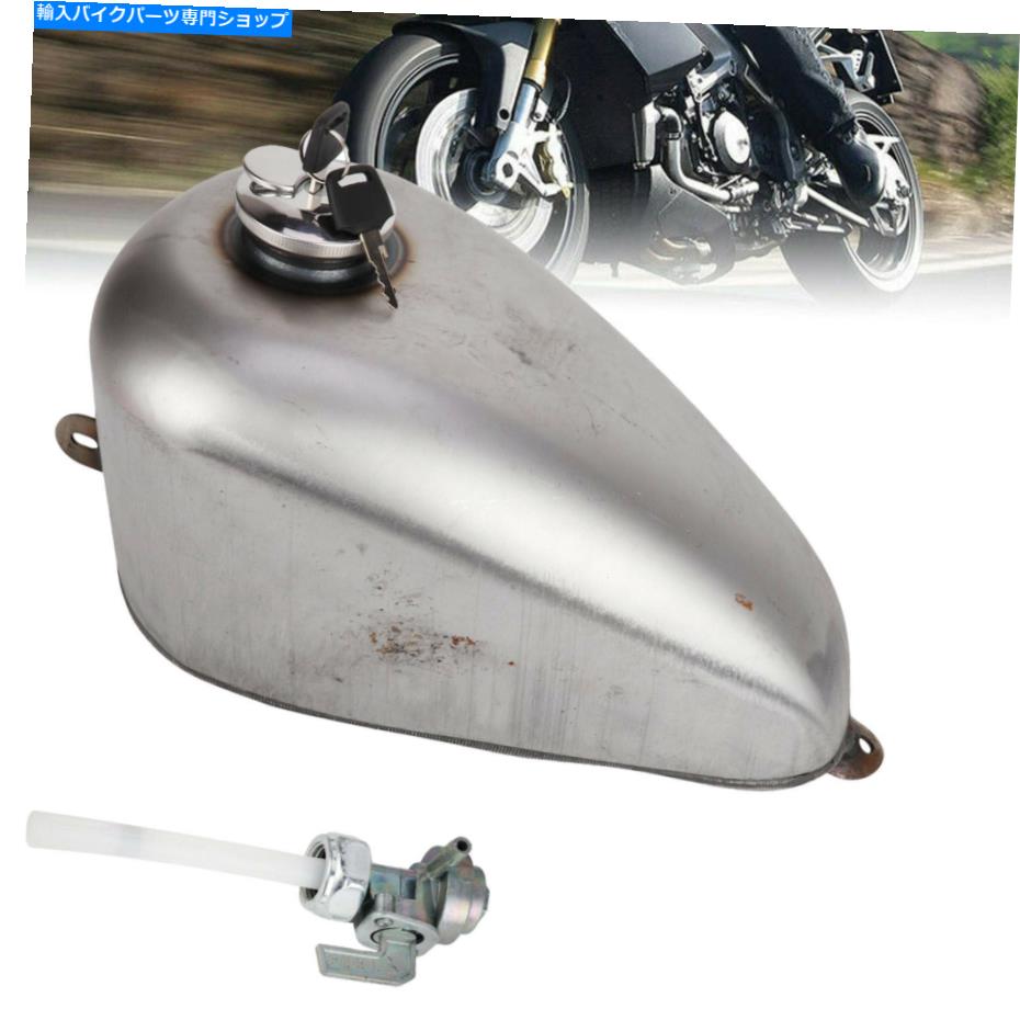 タンク キングガス燃料タンク鋼1.5ガロンのハーリースポーツスターアイアンヘッドボバー1955-78 King Gas Fuel Tank Steel 1.5 Gallon for Harley Sportster Ironhead Bobber 1955-78画像