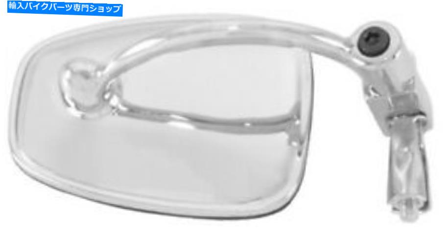クロームパーツ エミゴポラリスATVハンドルバーエンドマウントミラー - クロム EMGO POLARIS ATV HANDLEBAR END MOUNT MIRROR - CHROME【並行輸入品】|Us Custom Parts Shop USDM