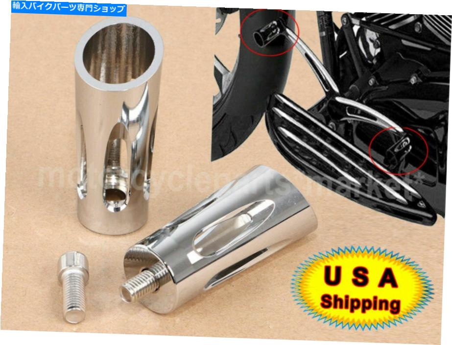 クロームパーツ Chrome CNCカットシフターPEGはすべてのハーレーツーリングスポーツスターダイナソフトモデル Chrome CNC Cut shifter pegs for All Harley Touring sportster dyna softail models【並行輸入品】 24,927円