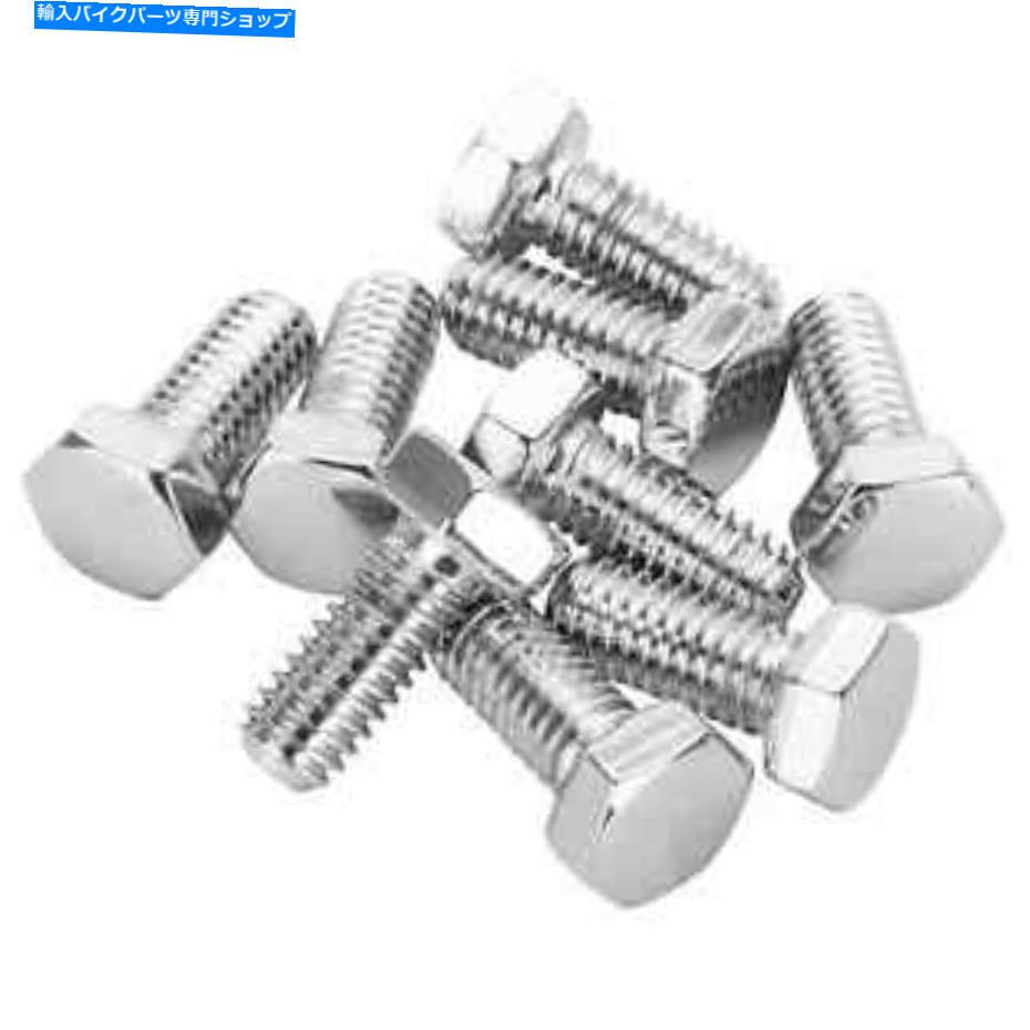 クロームパーツ コロニー＃HHC-610 5 / 16-18 x 3/4長さChrome Hexヘッドボルト10パック Colony #HHC-610 5/16-18 x 3/4 length Chrome Hex Head Bolt 10 pack USA made【並行輸入品】