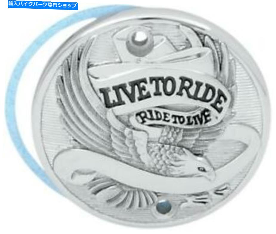 クロームパーツ DSはライドポイントカバークロームハーレーダビッドソンスポーツスター#142383 DS Live to Ride Points Cover Chrome Harley Davidson Sportster #142383【並行輸入品】|Us Custom Parts Shop USDM