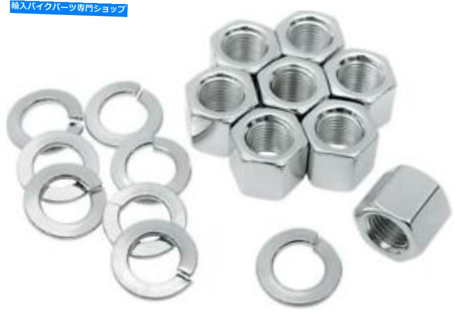クロームパーツ コロニーシリンダーベースナットキットクロム#8106-16ハーリーダビッドソンスポーツスター/ XR1000 Colony Cylinder Base Nut Kit Chrome #8106-16 Harley Davidson Sportster/XR1000【並行輸入品】|Us Custom Parts Shop USDM