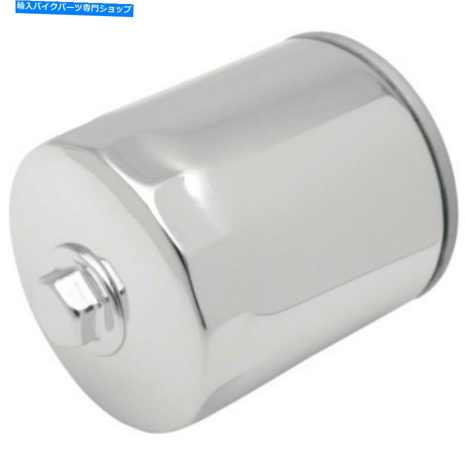 クロームパーツ Harley Davidson Twin Cam 99-17 FXSTのツーリングのためのナッツのクロムオイルフィルター Chrome Oil Filter with Nut for Harley Davidson Twin Cam 99-17 FXST FXD Touring【並行輸入品】