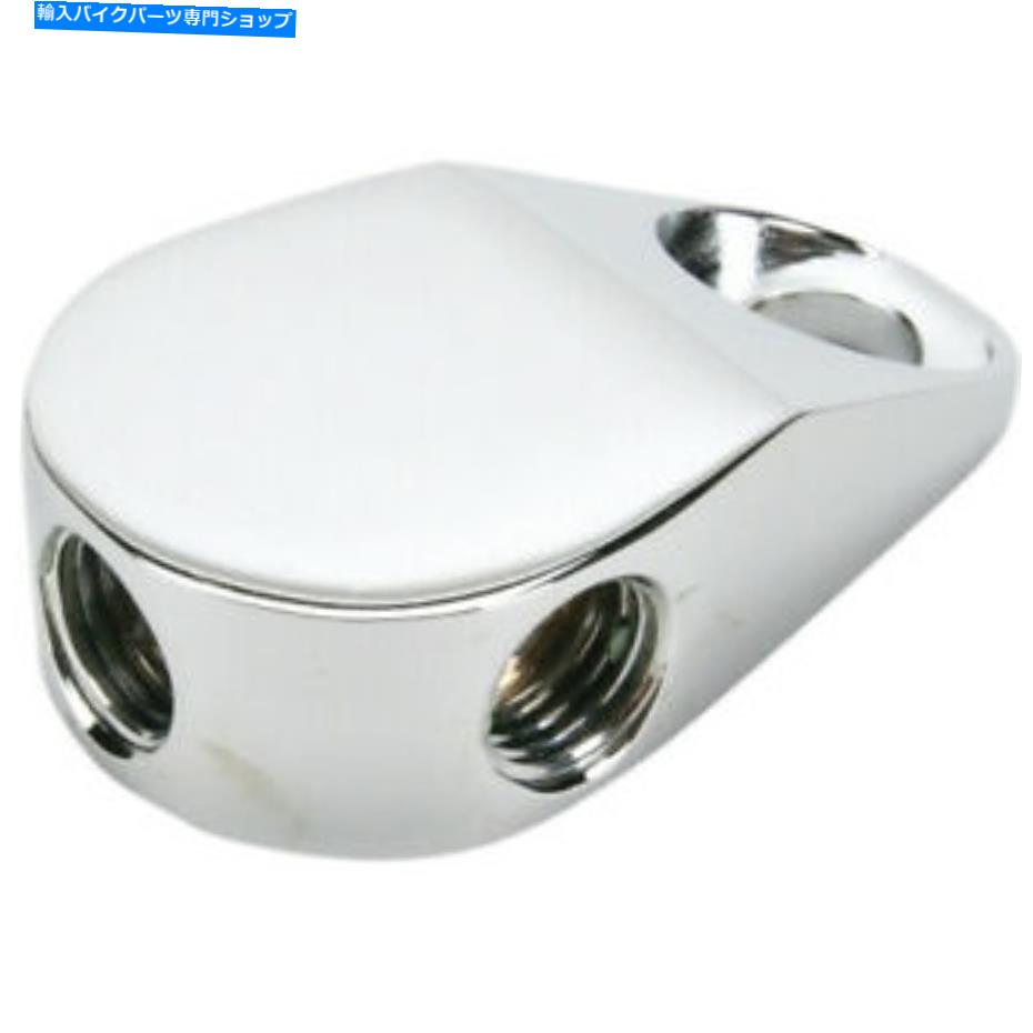 クロームパーツ Goodridge Front Brake Tee - Chrome | PMCHD-024 Goodridge Front Brake Tee - Chrome | PMCHD-024【並行輸入品】