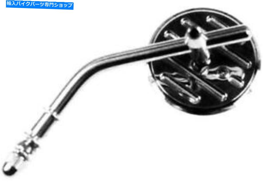 クロームパーツ Emgo Buffalo Mirrorの左3 "クロム Emgo Buffalo Mirror Left 3" Chrome【並行輸入品】|Us Custom Parts Shop USDM