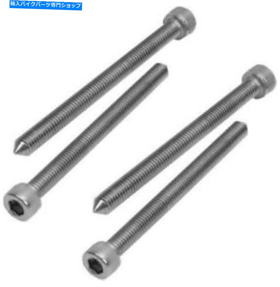 クロームパーツ Show Chrome Tapered Seat BoltセットM8-1.25 x 95 4パック Show Chrome Tapered Seat Bolt Set M8-1.25 x 95 4-Pack【並行輸入品】|Us Custom Parts Shop USDM