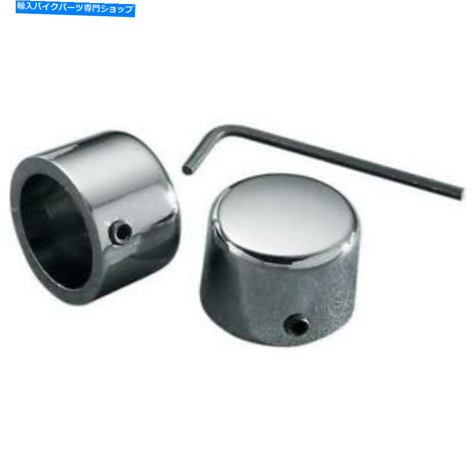 クロームパーツ Drag Specialties DS-222879 Chrome Riserボルトキャップ Drag Specialties DS-222879 Chrome Riser Bolt Caps【並行輸入品】