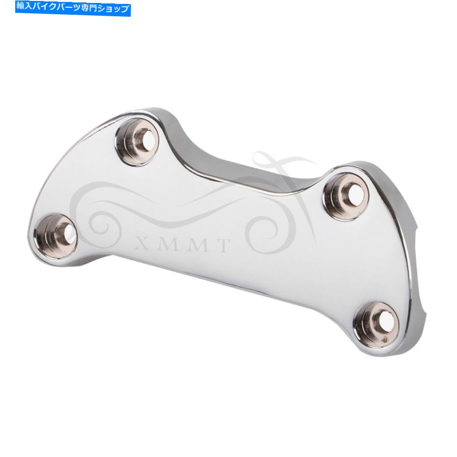 クロームパーツ Harley Susfair Night Train FXDL / C XLH1200S用クロームハンドルバーライザートップクランプ Chrome Handlebar Riser Top Clamp For Harley Softail Night Train FXDL/C XLH1200S【並行輸入品】