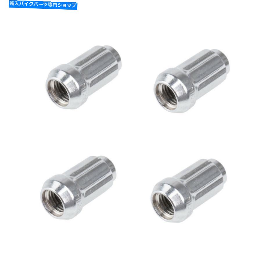 クロームパーツ MSAスプラインドライブのテーパーラグナット1/2インチクロム MSA Spline Drive Tapered Lug Nut 1/2 inch Chrome【並行輸入品】