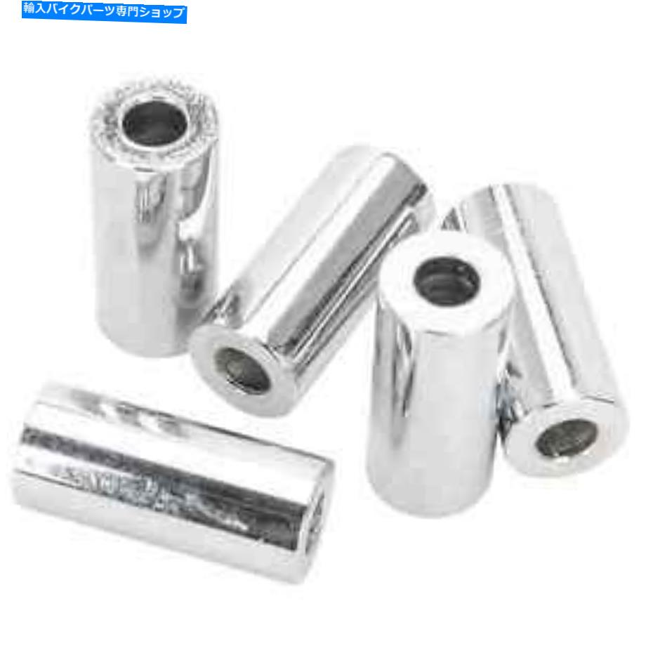 クロームパーツ コロニー＃SPC-048 1/4 ID x 1-1 / 4長さChrome Steel Universal Spacer 5 Pack USA Colony #SPC-048 1/4 ID x 1-1/4 length Chrome Steel Universal Spacer 5 pack USA【並行輸入品】｜Us Custom Parts Shop USDM