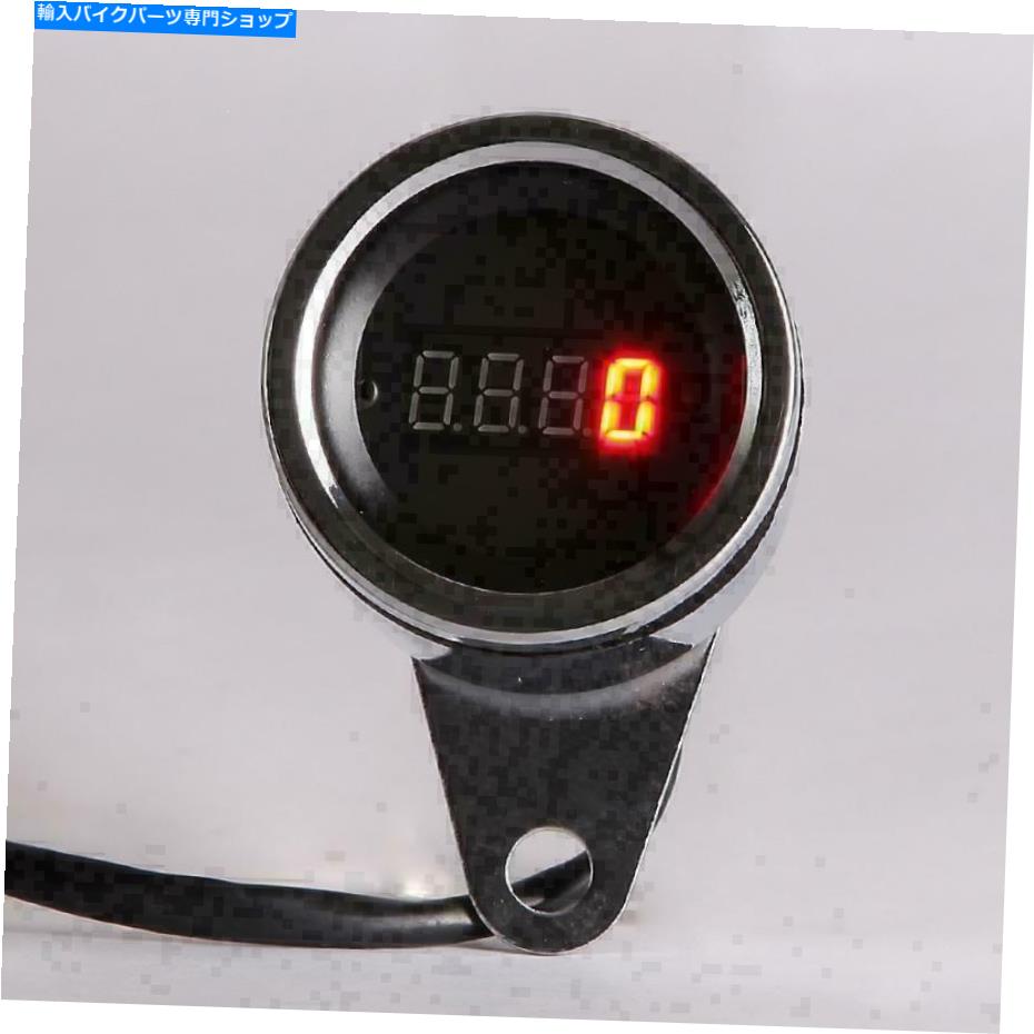 クロームパーツ 防水クロームユニバーサルオートバイLEDデジタルタコメータ電圧計ゲージ Waterproof Chrome Universal Motorcycle LED Digital Tachometer Voltmeter Gauge US【並行輸入品】｜Us Custom Parts Shop USDM