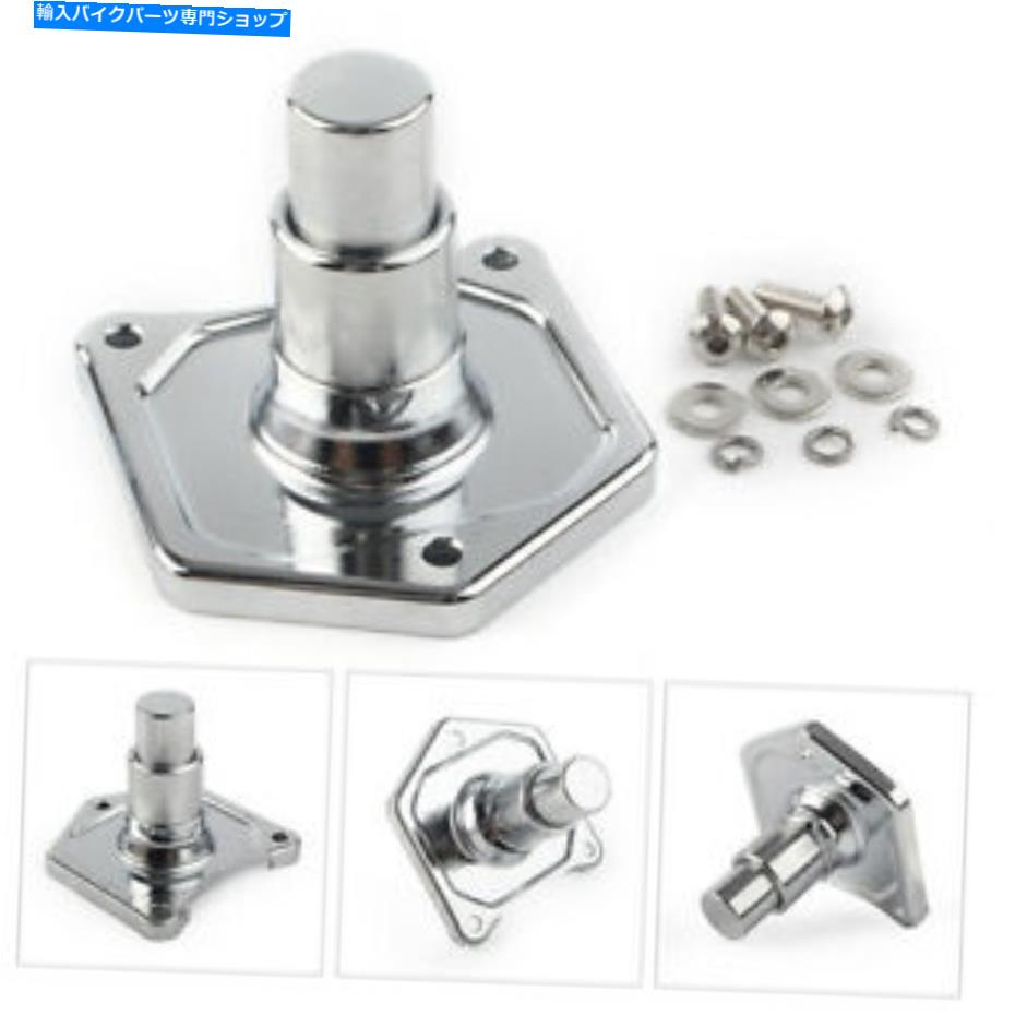 クロームパーツ ハーレーソフトダイナツーリングのためのクロームビレットスターターソレノイドボタンエンドカバー Chrome Billet Starter Solenoid Button End Cover For Harley Softail Dyna Touring【並行輸入品】|Us Custom Parts Shop USDM