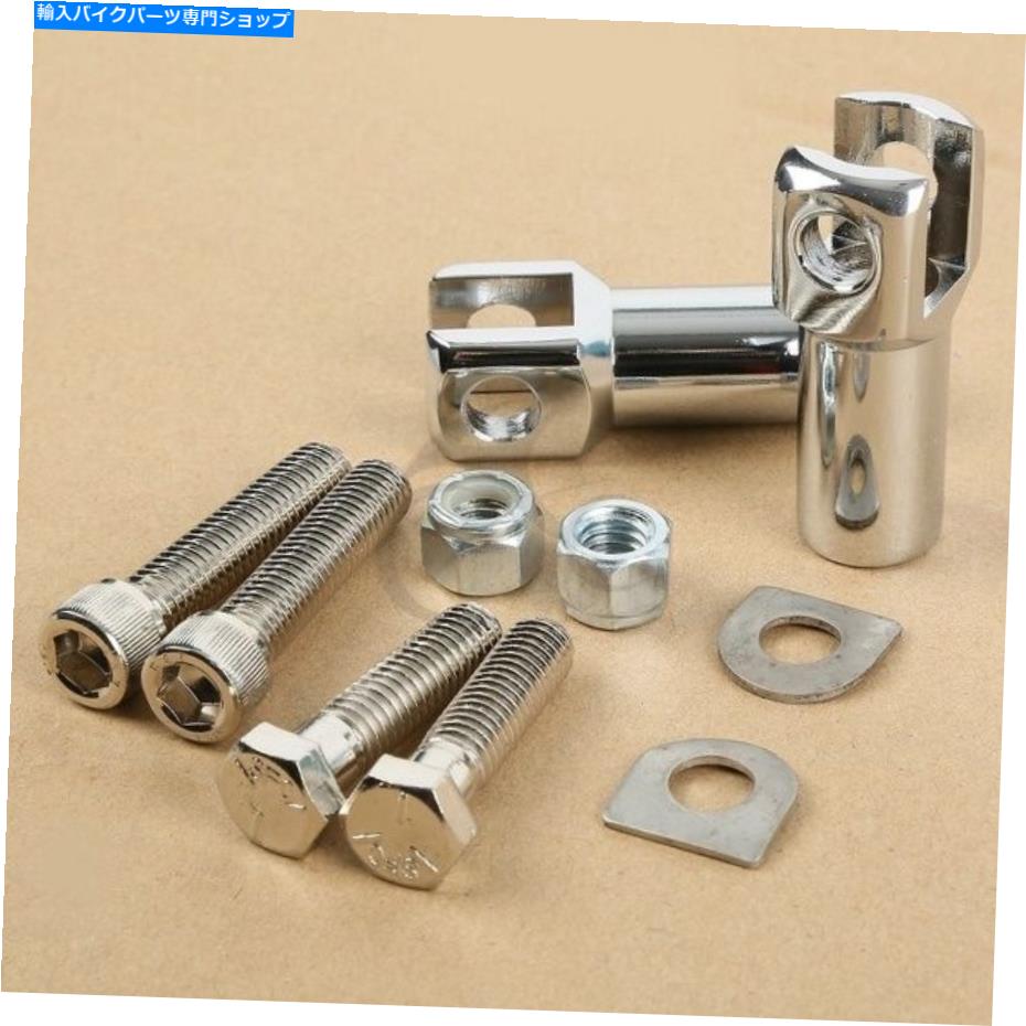 クロームパーツ 乗客フットペグPEGサポートマウントクレビスキットフィットハーレーソフト2000-2006 Passenger Footpeg Peg Support Mount Clevis Kit Fit For Harley Softail 2000-2006【並行輸入品】|Us Custom Parts Shop USDM