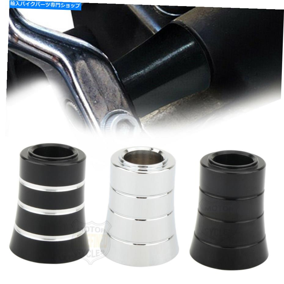 クロームパーツ ハーレーツーリングロードツアーグライドフルトライ用ヒールシフターエリミネーターシャフトスペーサー Heel Shifter Eliminator Shaft Spacer For Harley Touring Road Tour Glide FLT Tri【並行輸入品】