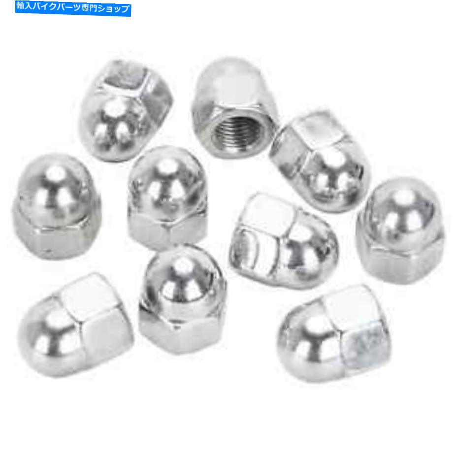 クロームパーツ コロニー＃AN-105 3 / 8-24クロムのドングリナッツ10パックアメリカ Colony #AN-105 3/8-24 Chrome Acorn Nut 10 pack USA made【並行輸入品】｜Us Custom Parts Shop USDM