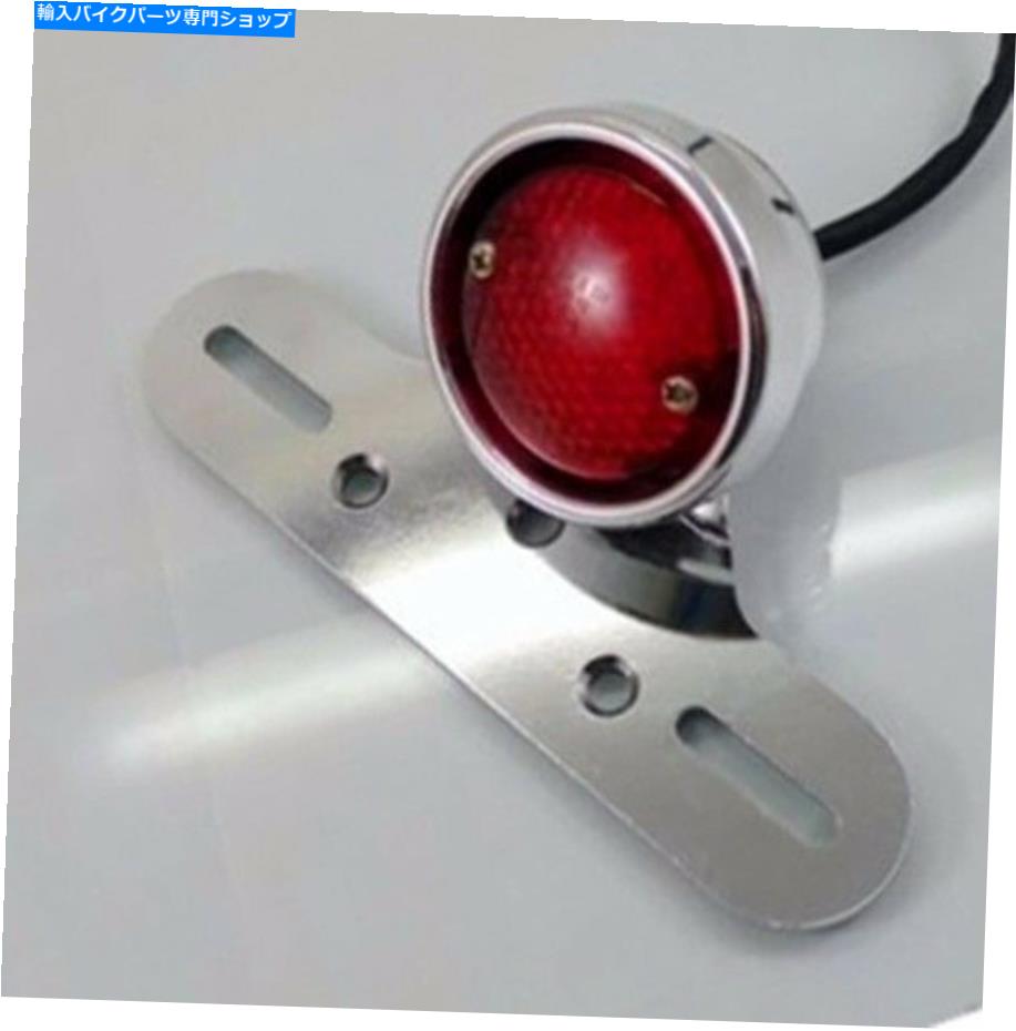 クロームパーツ Harley Dyna Sportster Cafe RaceのためのChromeオートバイLEDテールブレーキライトランプ Chrome MOTORCYCLE LED TAIL BRAKE LIGHT LAMP FOR HARLEY Dyna Sportster CAFE RACE【並行輸入品】|Us Custom Parts Shop USDM