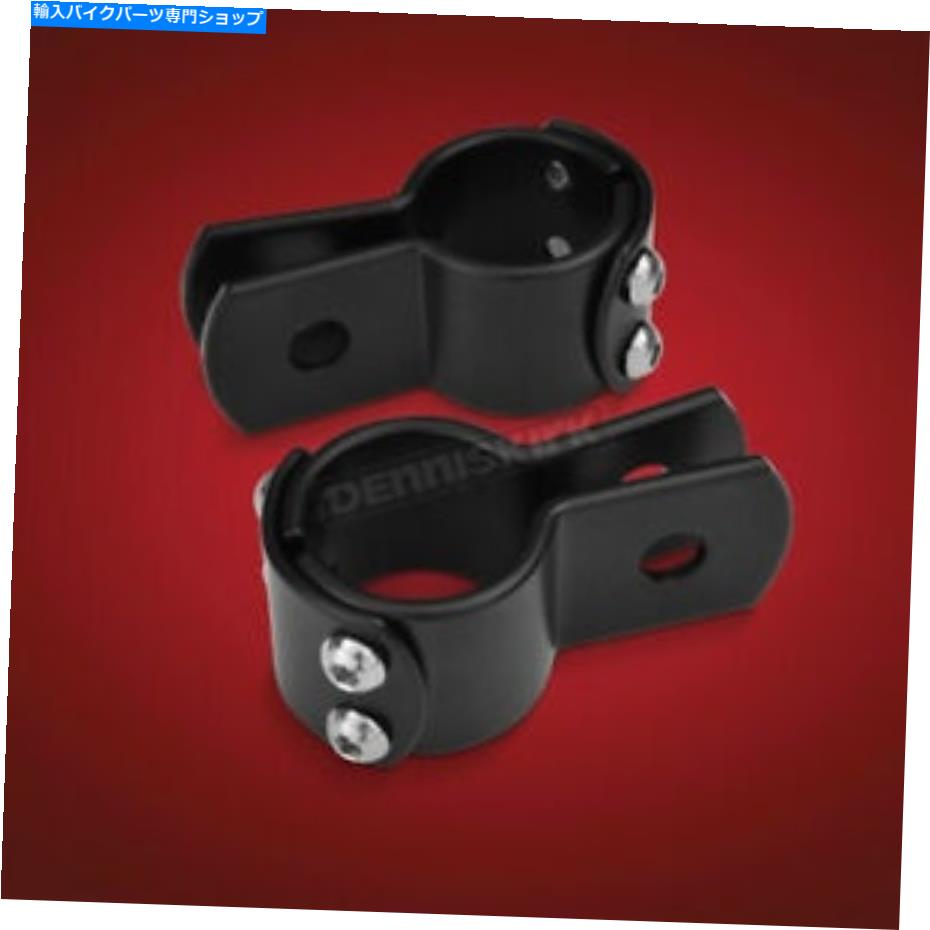 クロームパーツ クロムアクセサリースリーピースハイウェイバークランプ - 22-125BK Show Chrome Accessories Three Piece Highway Bar Clamps - 22-125BK【並行輸入品】｜Us Custom Parts Shop USDM