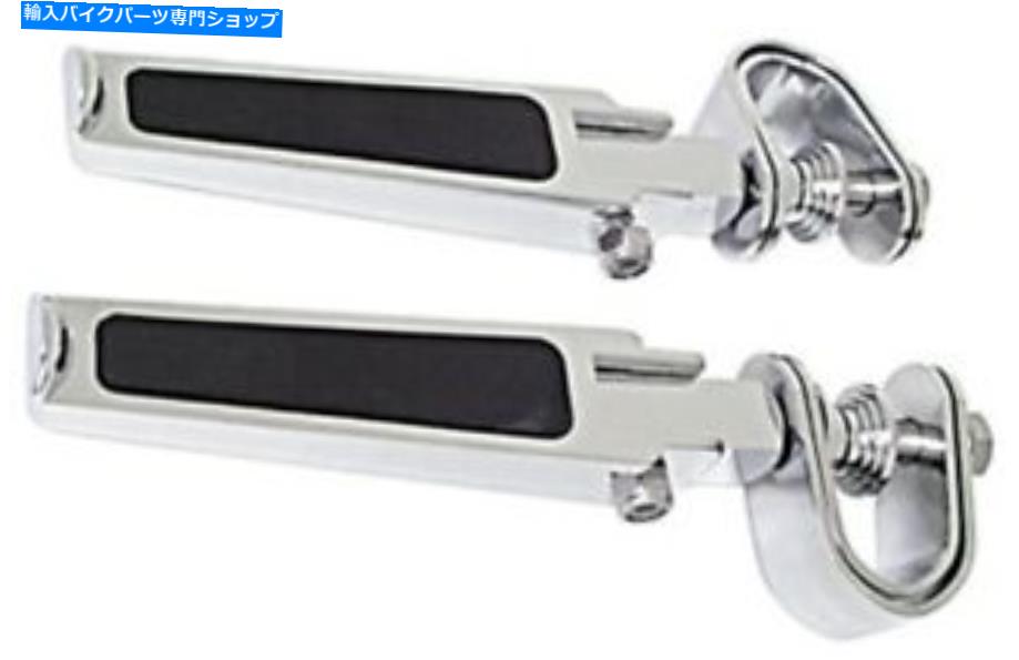 クロームパーツ ノーバーチョッパーボバー24008用Chromeヘルマルクラスズ - オリジナルのタイトルを表示 ハーレー Chopper Bobber 24008 用Chromeユニバーサルクランプフットペグ- show original title【並行輸入品】