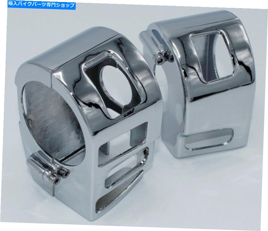 クロームパーツ ←VSTAR V-STAR 1100クラシックシルボラーズクロームスイッチコンテンポーズ - オリジナルのタイトルを表示する ヤマハ VStar V-Star 1100 クラシック シルバラード クローム スイッチ ハウジング カバー- show original title【並行輸入品】|Us Custom Parts Shop USDM