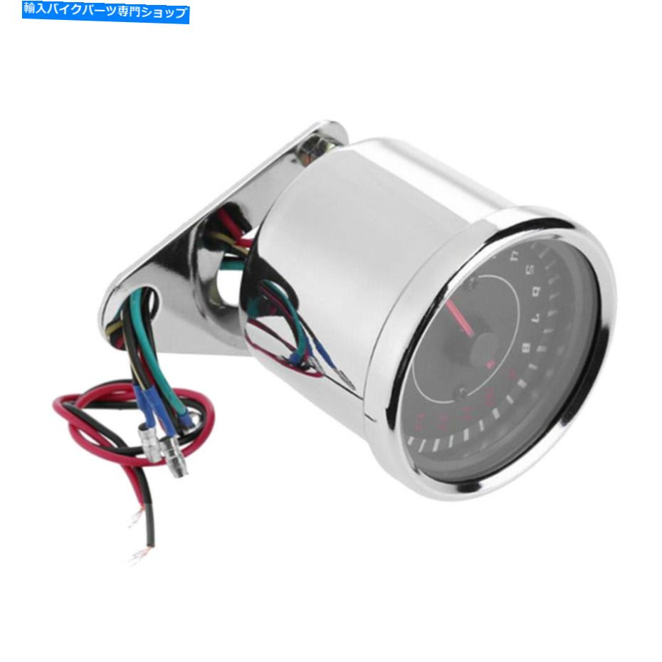 クロームパーツ オートバイ13000rpmタコメータートコゲージメーターLEDバックライト12Vクロム Motorcycle 13000RPM Tachometer Tacho Gauge Meter Led Backlight 12V Chrome【並行輸入品】|Us Custom Parts Shop USDM