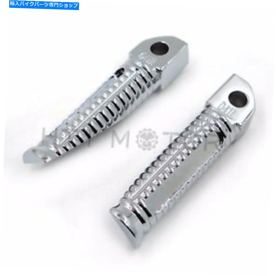 クロームパーツ 1999-2013ヤマハYZF-R6 R6S YZF-R1 YZFR1 R1 R6 Chromed Replacement footpegs for 1999-2013 Yamaha YZF-R6 R6S YZF-R1 YZFR1 R1 R6【並行輸入品】