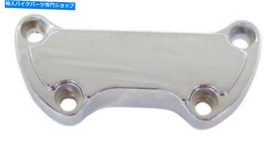 クロームパーツ ハーレーハンドルバーハンドルバーズスカラップ付きスタイルライザートップカバークランプFX FXRソフト Harley handlebar handlebars scalloped style riser top cover clamp fx fxr softail【並行輸入品】｜Us Custom Parts Shop USDM