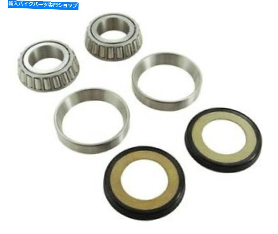 クロームパーツ HAS PowerSportsハーレーダビッドソンFLHTC Chrome 1985用のステアリングベアリングキット HQ Powersports Steering Bearing Kit For Harley Davidson FLHTC Chrome 1985【並行輸入品】