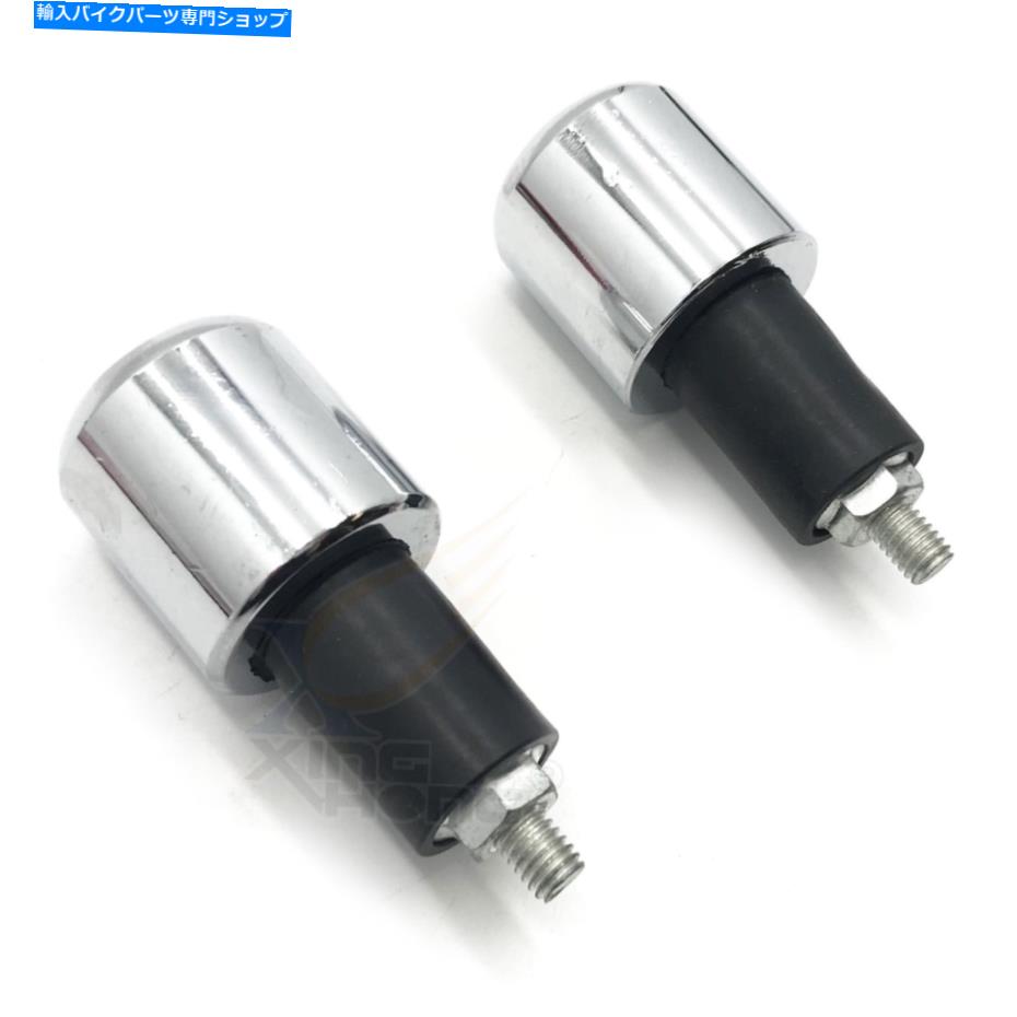 クロームパーツ Chrome Yamaha重み付けバーの端6 mmアンチ振動22 mmハンドルバースラッグ For Chrome Yamaha Heavy Weighted Bar Ends 6mm Anti Vibration 22mm Handlebar Slug【並行輸入品】|Us Custom Parts Shop USDM